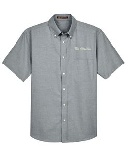 Picture of Stain Release Short Sleeve Oxford Shirt