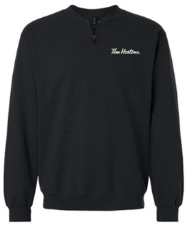 Picture of Unisex Midweight 1/4 Zip Sweatshirt